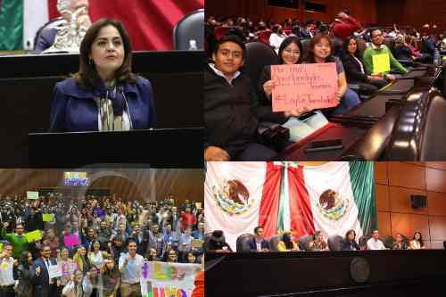 Presenta diputada priista Ana Lilia Herrera, propuesta de Ley de Juventudes, hecha con la voz de los jóvenes